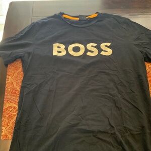 Hugo Boss Men's  black T-Shirt Size M,MSRP$50worn once Must have , HTF style